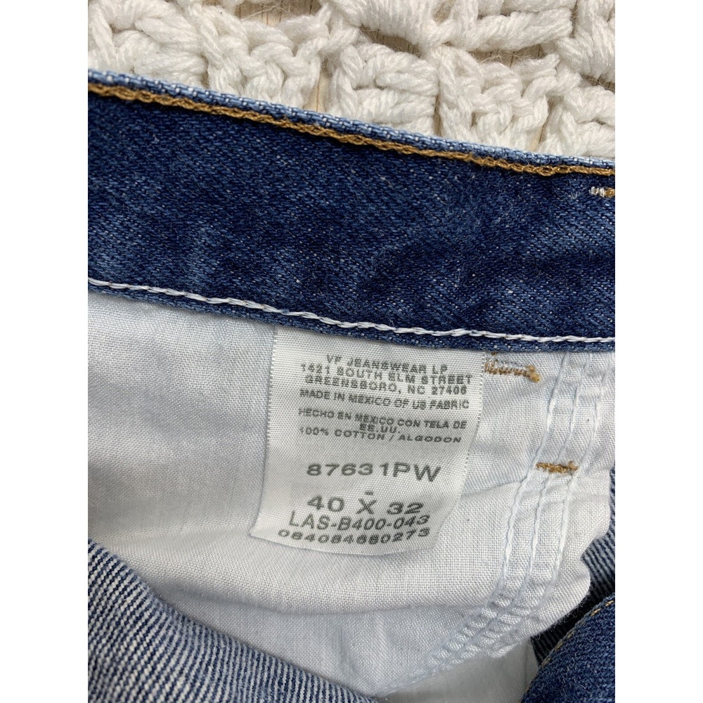 Rustler Jeans Mens Tag 40x32 Approx 38x32 Straight‎ Leg Blue Denim 100%Cotton - Picture 5 of 9